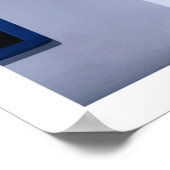 Santorini, Greece travel poster,  Poster (Ecke)