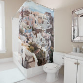 SANTORINI GRIECE DUSCHVORHANG (Beispiel)