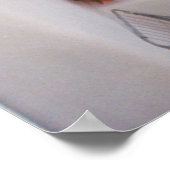 SANTORINI GRIECE POSTER (Ecke)