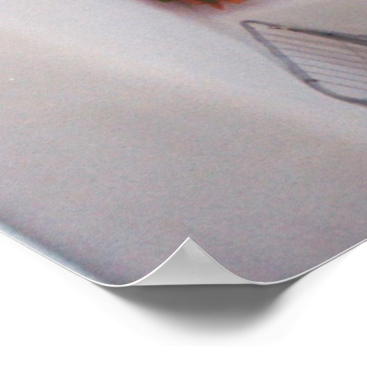 SANTORINI GRIECE POSTER (Ecke)