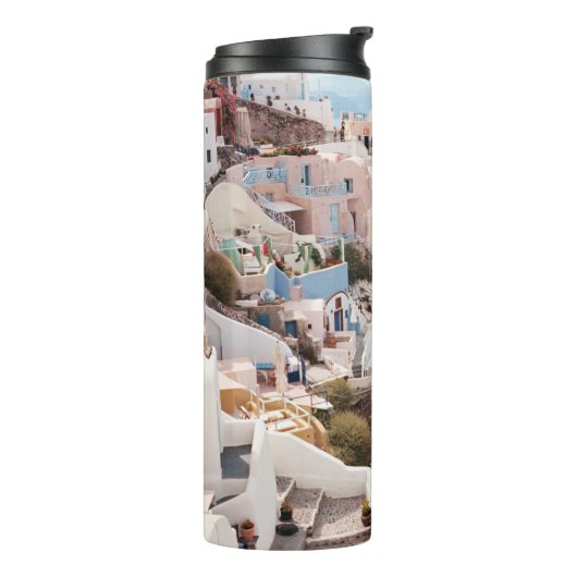 SANTORINI GRIECE THERMOSBECHER (Nach links gedreht)