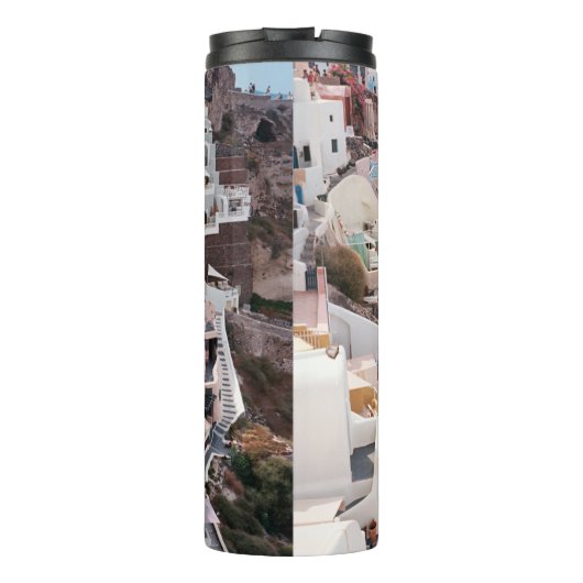 SANTORINI GRIECE THERMOSBECHER (Rückseite)