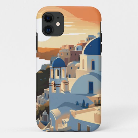 SANTORINI GRIECHENLAND #1 Case-Mate iPhone HÜLLE (Rückseite)