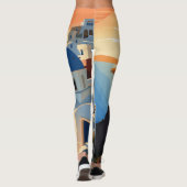 SANTORINI GRIECHENLAND #1 LEGGINGS (Rückseite)