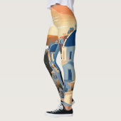 SANTORINI GRIECHENLAND #1 LEGGINGS (Links)