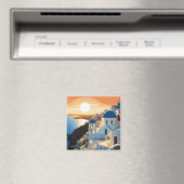 SANTORINI GRIECHENLAND #1 MAGNET (In Situ (Geschirrspüler))
