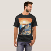 SANTORINI GRIECHENLAND #1 T-Shirt (Vorne ganz)