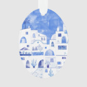 Santorini Griechenland Aquäduktion Ornament (Vorderseite)