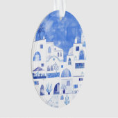 Santorini Griechenland Aquäduktion Ornament (Vorderseite)