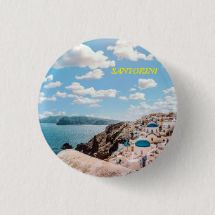 Santorini, Griechenland Beach House Button
