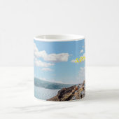 Santorini, Griechenland Beach House Kaffeetasse (Mittel)