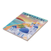 Santorini Griechenland - Europa Art Destination Tr Fliese (Seite)