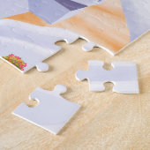Santorini Griechenland - Europa Art Destination Tr Puzzle (Seite)