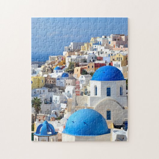 Santorini Griechenland Europa Reisende Fotografie Puzzle (Vertikal)