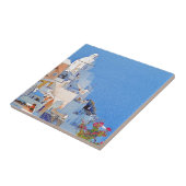 "Santorini, Griechenland " Fliese (Seite)