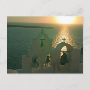 Santorini Griechenland Foto Colette Guggenheim Postkarte