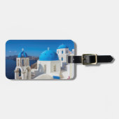 Santorini Griechenland Gepäckanhänger (Vorderseite horizontal)