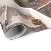 SANTORINI GRIECHENLAND GESCHENKPAPIER (Rolleneckpunkt)