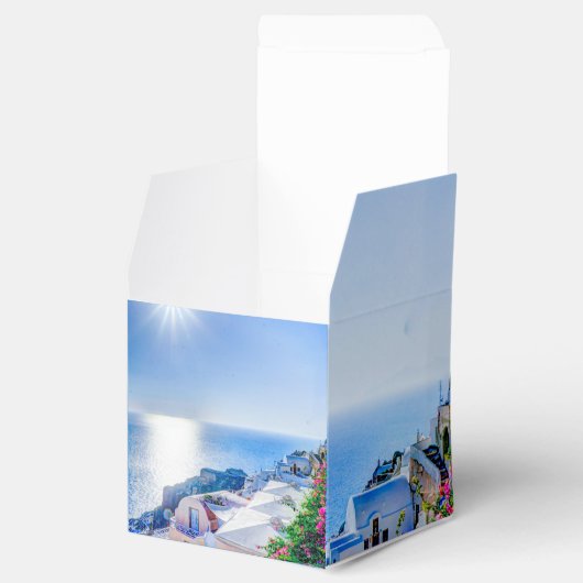 Santorini Griechenland Geschenkschachtel (Geöffnet)