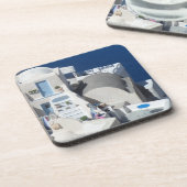 Santorini, Griechenland Getränkeuntersetzer (Linke Seite)