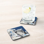 Santorini, Griechenland Getränkeuntersetzer (Rechte Seite)