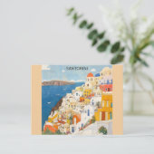 Santorini Griechenland Griechenland Griechenland W Postkarte (Stehend Vorderseite)