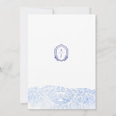 Santorini Griechenland Hochzeit in Urlaubsort Save The Date (Rückseite)