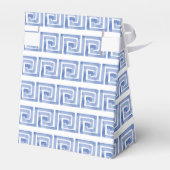 Santorini Griechenland Hochzeit Personalisiert Min Geschenkschachtel (Rückseite)