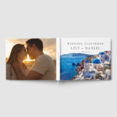 Santorini Griechenland Hochzeitsfeier Foto Gästebuch (Voll)