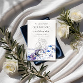 Santorini Griechenland Hochzeitsommer Einladung