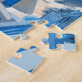 Santorini Griechenland Icona Island Reisen Kunst,  Puzzle (Seite)
