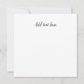 Santorini Griechenland Illustration Wasserfarbe (Rückseite)