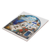 Santorini Griechenland Imitats Mosaic Arch, griech Fliese (Seite)