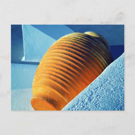 santorini Griechenland-Insel Postkarte (Vorderseite)