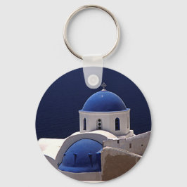 Santorini Griechenland Insel Schlüsselkette Schlüsselanhänger