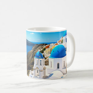 Santorini Griechenland Kaffeetasse