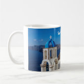 Santorini Griechenland Kaffeetasse (Links)