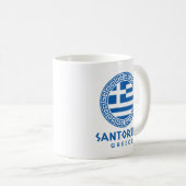 Santorini, Griechenland Kaffeetasse (VorderseiteRechts)