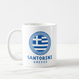 Santorini, Griechenland Kaffeetasse