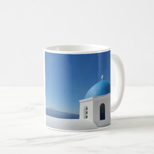 Santorini, Griechenland Kaffeetasse (VorderseiteRechts)