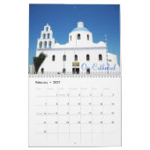 Santorini Griechenland Kalender (Feb 2027)