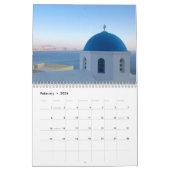 Santorini Griechenland Kalender (Feb 2026)