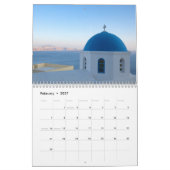 Santorini Griechenland Kalender (Feb 2027)