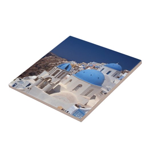 Santorini Griechenland Keramik Tile Fliese (Seite)