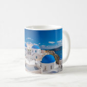 Santorini Griechenland Landschaftliches Kaffeegenu Kaffeetasse (VorderseiteRechts)