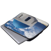 Santorini, Griechenland - Laptop-Sieb Laptopschutzhülle (Vorne Knopf)