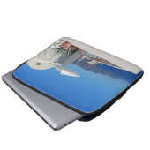Santorini, Griechenland Laptopschutzhülle (Vorne Knopf)