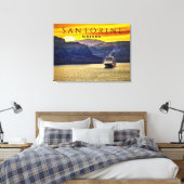 Santorini, Griechenland Leinwanddruck (Insitu (Schlafzimmer))
