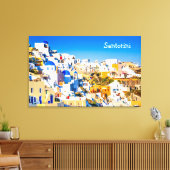 Santorini Griechenland Leinwanddruck (Insitu (Wohnzimmer))