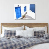 Santorini Griechenland Leinwanddruck (Insitu (Schlafzimmer))